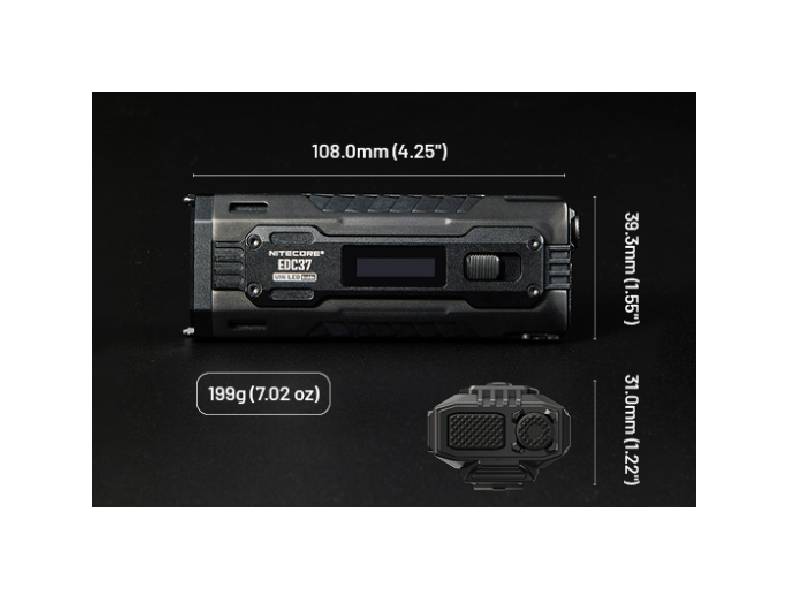 Latarka taktyczna LED Nitecore EDC37 Światło...
