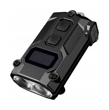 Latarka brelokowa LED Nitecore TINI3 Światło 3000K, 4500K, 6500K Czarna - 600lm 90m