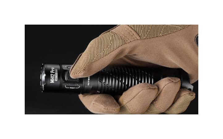 Latarka taktyczna LED Nitecore MH12 Pro Światło Białe - 3300lm 505m