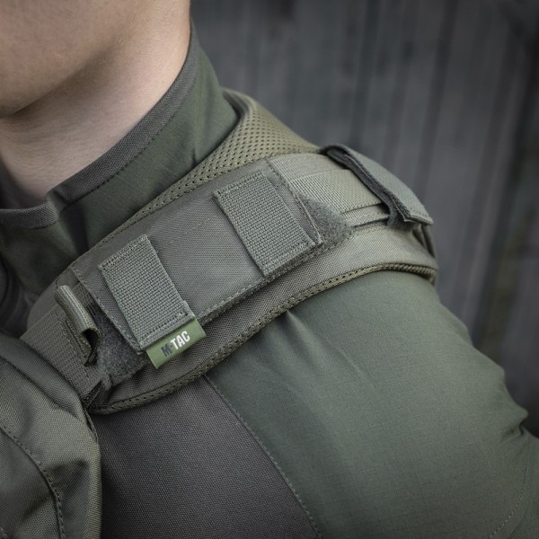 Nakładka naramienna M-TAC Cuirass QRS Ranger Green