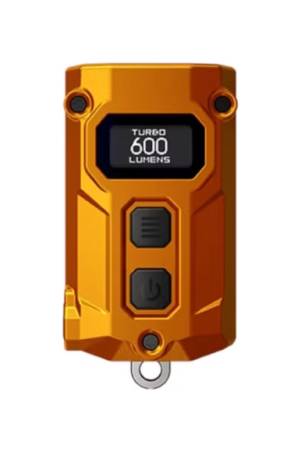 Latarka brelokowa LED Nitecore TINI3 Światło 3000K, 4500K, 6500K Pomarańczowa - 600lm 90m