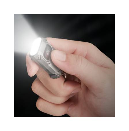 Latarka brelokowa LED Nitecore TINI3 Światło 3000K, 4500K, 6500K Szara - 600lm 90m