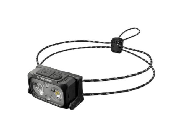 Latarka czołowa LED Nitecore NU21Światło Białe i Czerwone Czarna - 360lm 58m