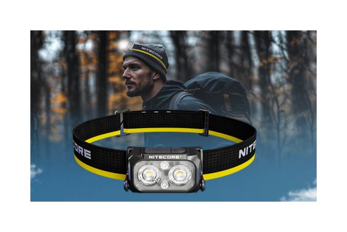 Latarka czołowa LED Nitecore NU25 MCT Światło Białe 3000K, 4500K, 6500K - 400lm 132m