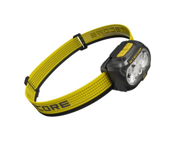 Latarka czołowa LED Nitecore UT27 Pro Światło Białe 3000K, 4500K, 6500K Czarna - 800lm 168m