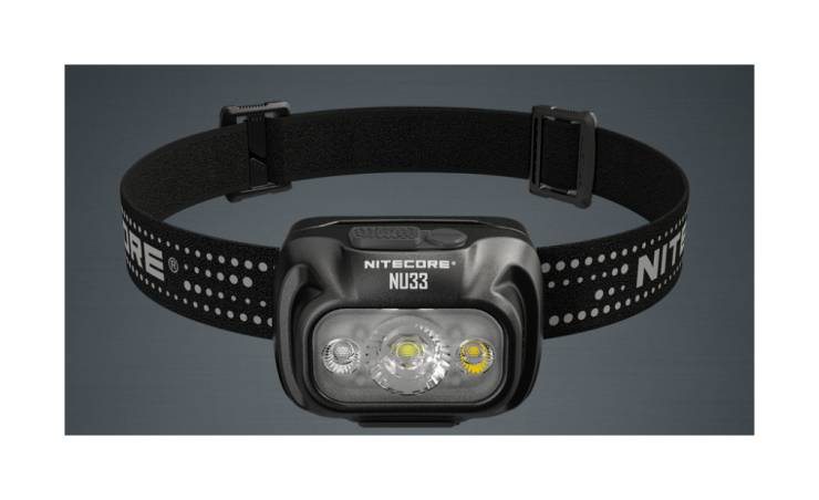 Latarka czołowa LED Nitecore NU33 Światło Białe i Czerwone - 700lm 135m