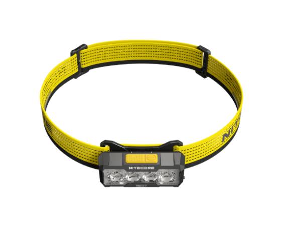 Latarka czołowa LED Nitecore NU27 Światło Białe 3000K, 4500K, 6500K Czarna - 600lm 123m