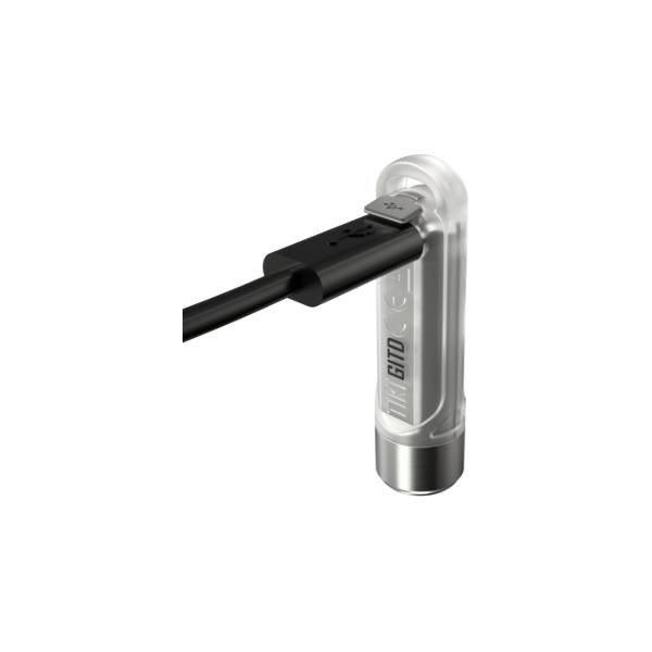 Latarka brelokowa LED Nitecore TIKI GITD 300 lm UV