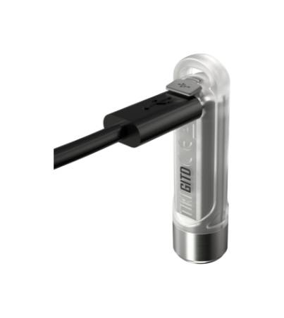 Latarka brelokowa LED Nitecore TIKI GITD 300 lm UV