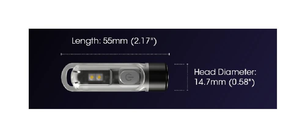 Nitecore TIKI UV latarka LED UV 365 nm