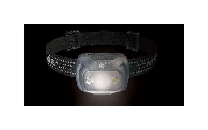 Latarka czołowa LED Nitecore NU31 Światło Białe i Czerwone - 550lm 145m