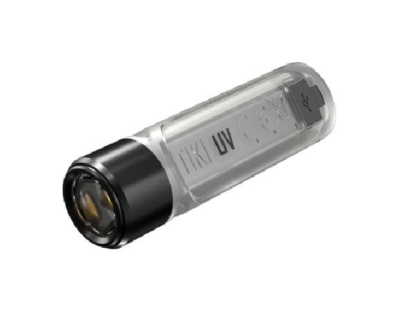 Latarka brelokowa LED Nitecore TIKI Światło Białe 4500K CRI ≥90 UV - 70lm 12m