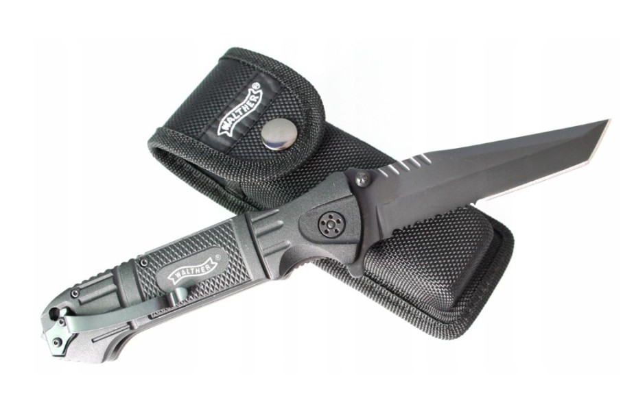 Nóż WALTHER Black Tac Tanto BTTK