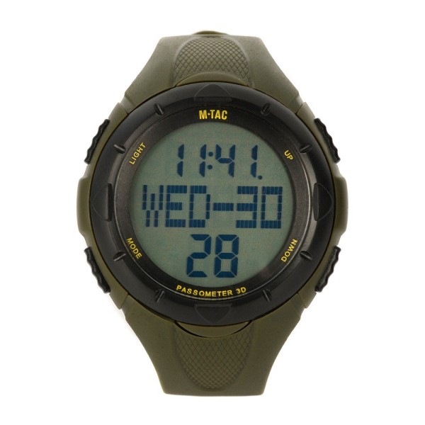 Zegarek taktyczny z krokomierzem M-TAC - Olive|2max.pl