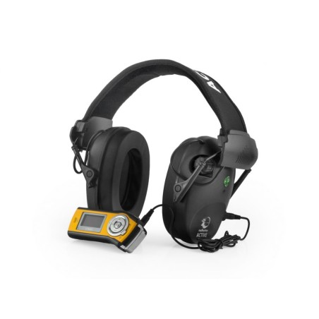 Słuchawki ochronniki słuchu RealHunter Active PRO  i Okulary - Czarne