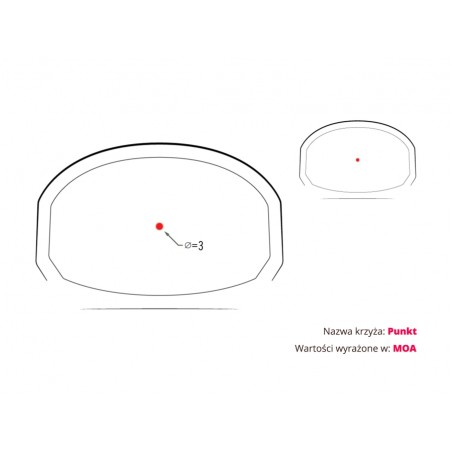 Kolimator VORTEX Venom 6 MOA