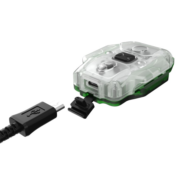 ARMYTEK Crystal PRO Green latarka białe i czerwone 220 lm