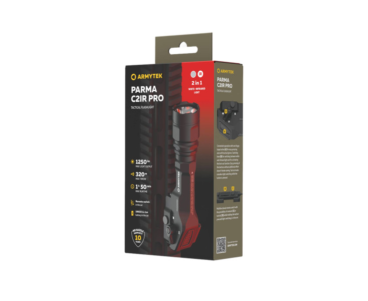 Latarka ARMYTEK Parma C2IR Pro 1250 lm