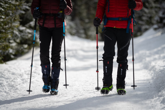 Stuptuty VOLVEN Winter Hike Uniwersalne - Czarne