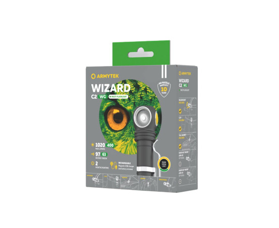 ARMYTEK Wizard C2 WG Warm+Green 1020/400 lm