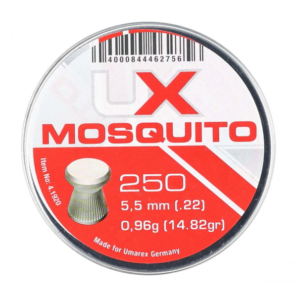 Śrut diabolo Umarex Mosquito Ribbed 5,5mm 250szt.|2max.pl