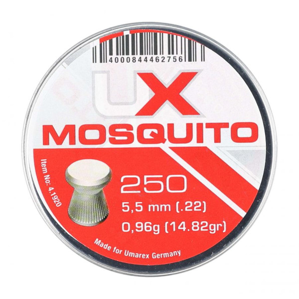 Śrut diabolo Umarex Mosquito Ribbed 5,5mm 250szt.