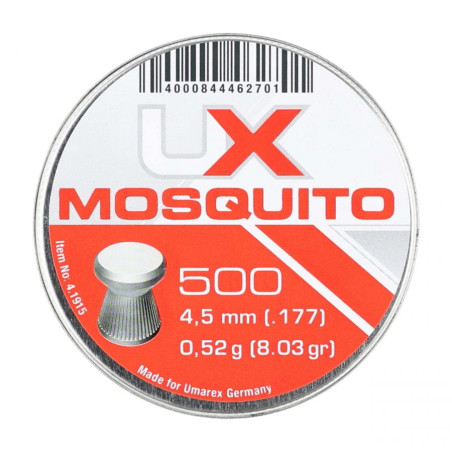 Śrut diabolo Umarex Mosquito Ribbed 4,5mm 500szt.