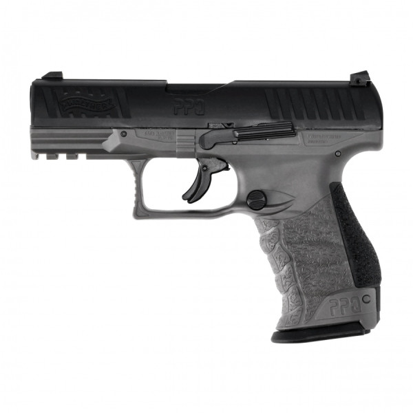 Pistolet na Kule Gumowe WALTHER PPQ M2 CO2 T4E.43 - Szary