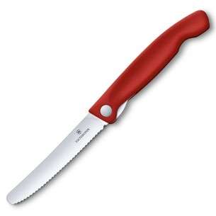 Nóż ząbkowany Victorinox Swiss Classic czerwony 2