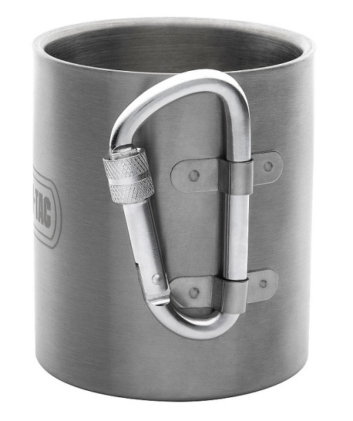 Kubek termiczny M-TAC 280 ml z karabinkiem, stal nierdzewna