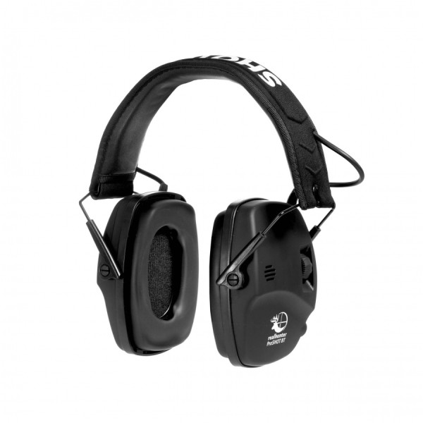 Słuchawki ochronniki słuchu RealHunter Active ProSHOT BT czarne|2max.pl