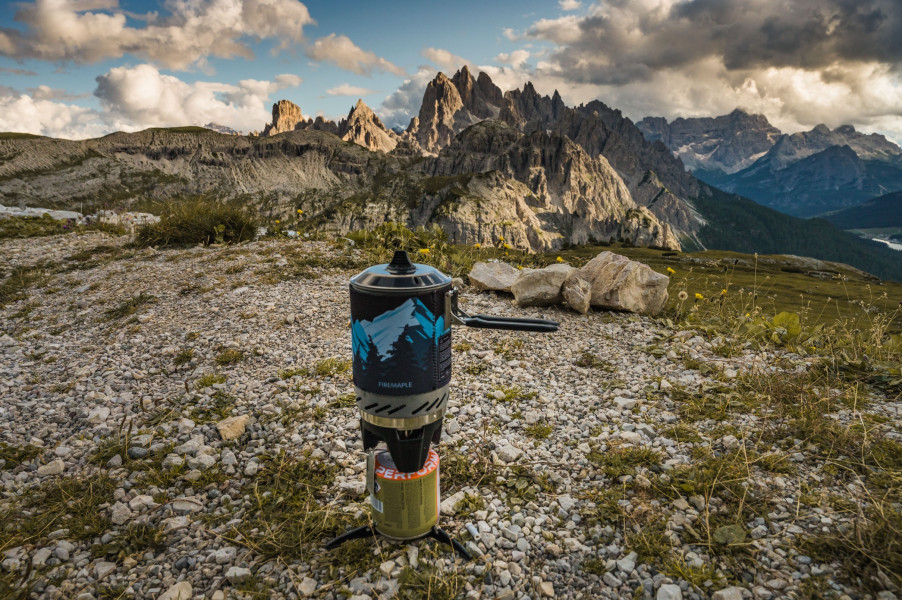 Kuchenka Turystyczna Fire Maple FMS-X2 2200W - Czarna