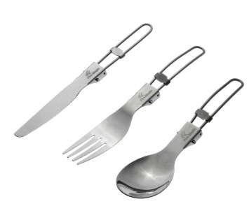 Zestaw sztućców Fire Maple FMT-803 składany z pokrowcem