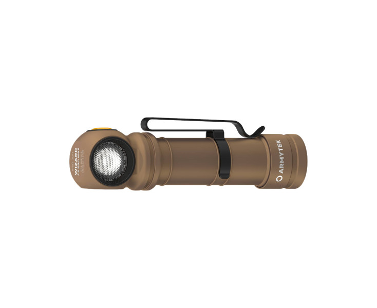 Latarka ARMYTEK Wizard C2 Pro Białe - Piaskowy - 2500lm