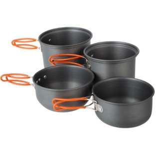 Zestaw naczyń Fire Maple FMC-208 - pomarańczowy