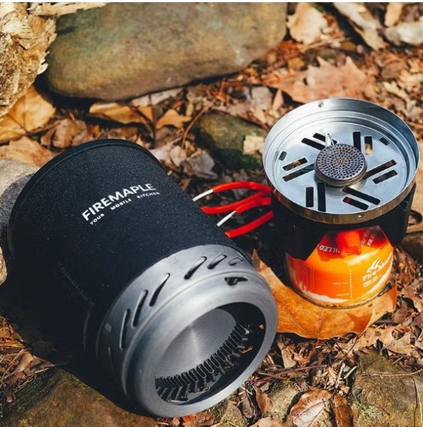 Kuchenka Turystyczna Fire Maple FMS-X1 2200W - Czarna