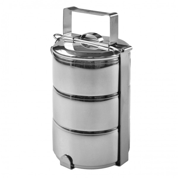 Menażka Zebra Thailand 12 cm, 3 elementy, stal nierdzewna