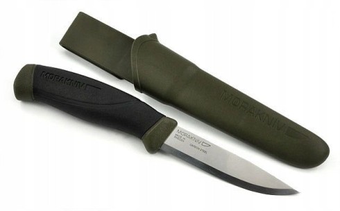 Nóż Morakniv Companion MG oliwkowy, stal węglowa 2