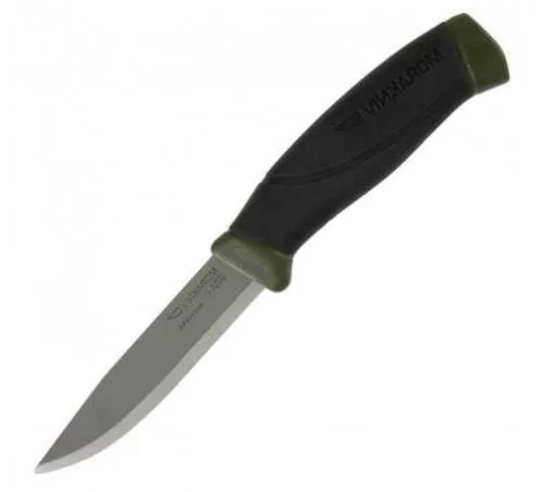 Nóż Morakniv Companion MG stal węglowa - Oliwkowy