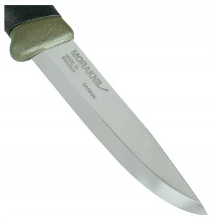 Nóż Morakniv Companion MG stal węglowa - Oliwkowy