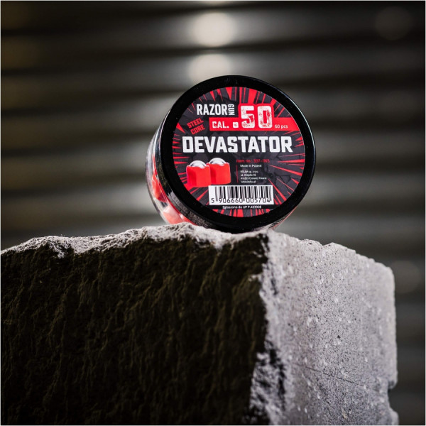 RazorGun Devastator .50 kule stalowe 60 szt.