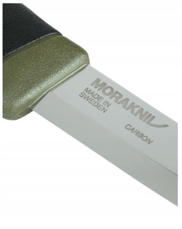 Nóż Morakniv Companion MG oliwkowy, stal węglowa