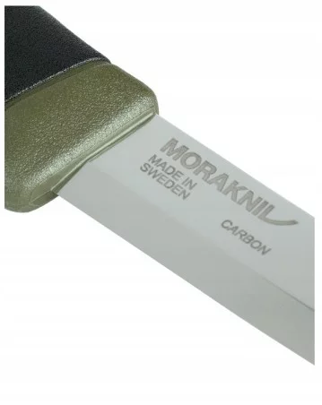Nóż Morakniv Companion MG stal węglowa - Oliwkowy