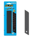 Ostrza segmentowe czarne 25 mm OLFA HBB-5B, 5 szt