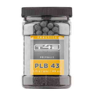 Kulki poliuretanowe T4E PLB .43 500 szt.