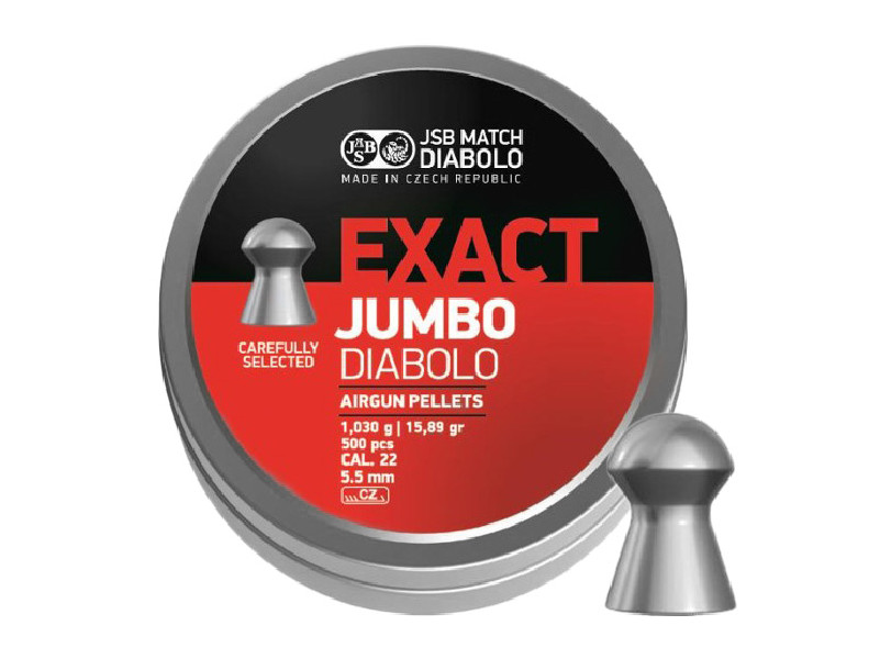 Śrut diabolo JSB Exact Jumbo 5,52 mm