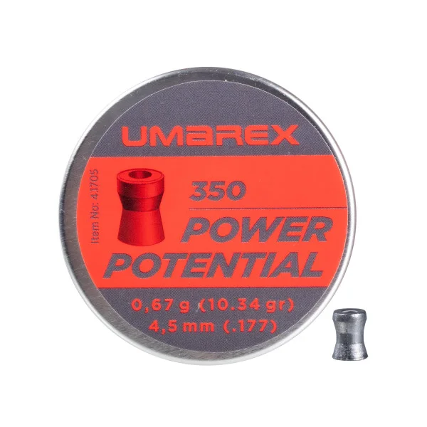 Śrut Umarex Power Potential 4,5 mm, 350 szt.