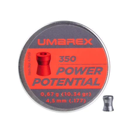 Śrut Umarex Power Potential 4,5 mm, 350 szt.