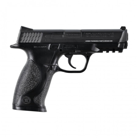 Pistolet wiatrówka Smith&Wesson M&P40 4,5 mm BB CO2 - Czarna