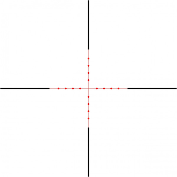 Luneta Hawke Vantage 3-9x40 AO IR Mil Dot